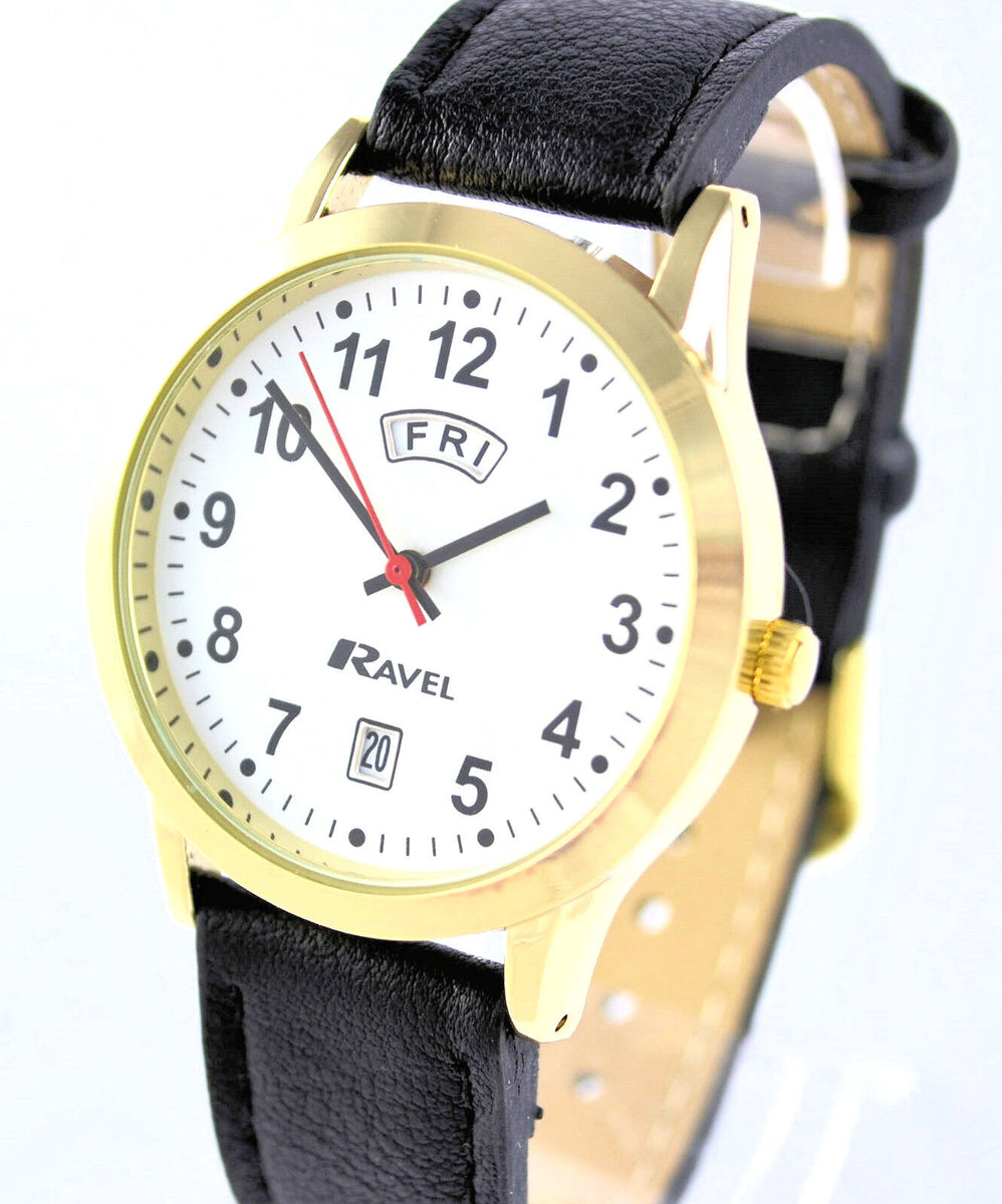 Ravel Basic Quartz Ultra Clear dial with date – Aress