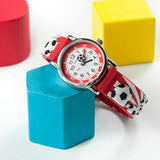 Accutime Kids Football watch Red