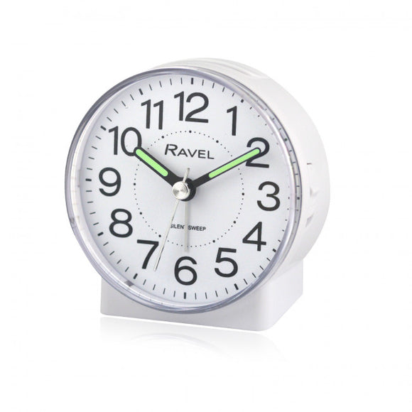 Ravel Quartz Round Mid Size Alarm Clock RC039