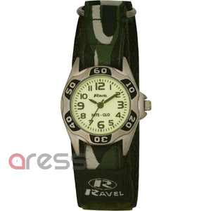 Ravel 1704.11 Boys Nite Glo Watch with Luminescent Dial