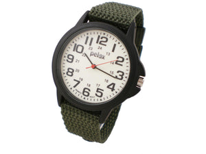 Pelex - Glow dial on Military canvas style strap
