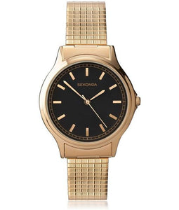 Sekonda 3141B Gold Plated Expanding Bracelet watch